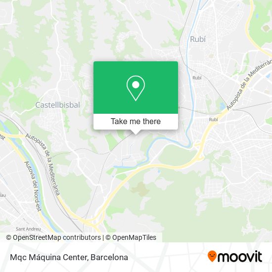 Mqc Máquina Center map