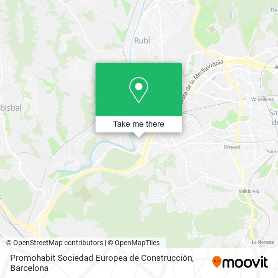 Promohabit Sociedad Europea de Construcción map