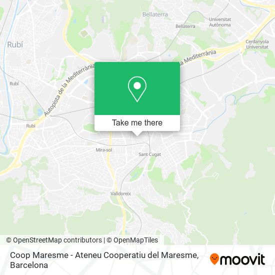 Coop Maresme - Ateneu Cooperatiu del Maresme map