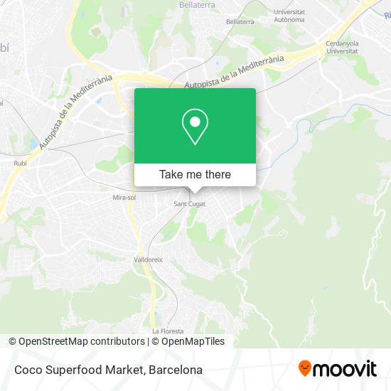 Coco Superfood Market map