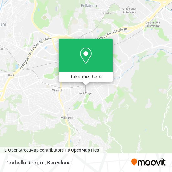 Corbella Roig, m map