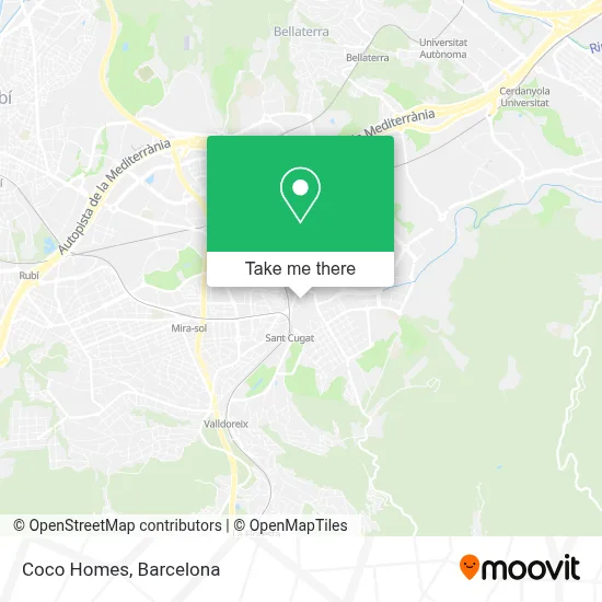 Coco Homes map