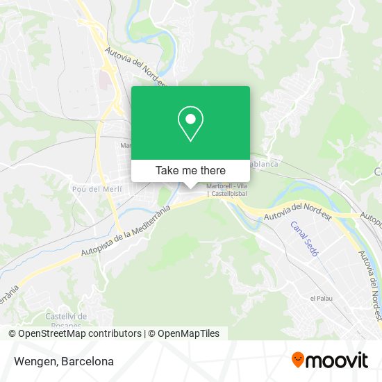 Wengen map