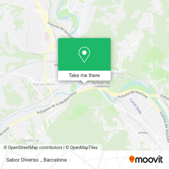 Sabor Diverso . map