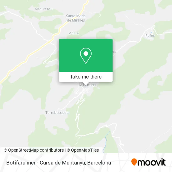 Botifarunner - Cursa de Muntanya map