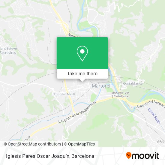 Iglesis Pares Oscar Joaquín map