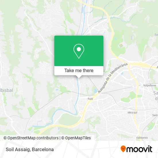 Soil Assaig map
