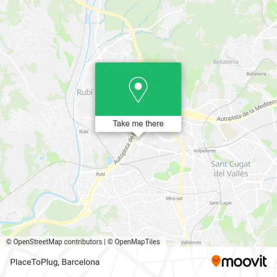 PlaceToPlug map