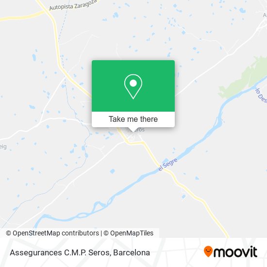 Assegurances C.M.P. Seros map