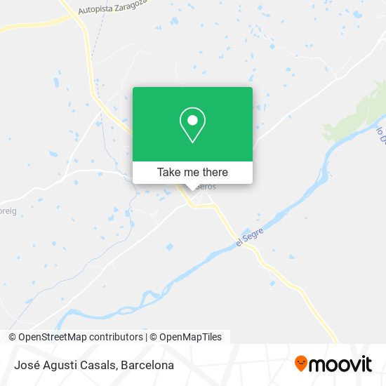 José Agusti Casals map
