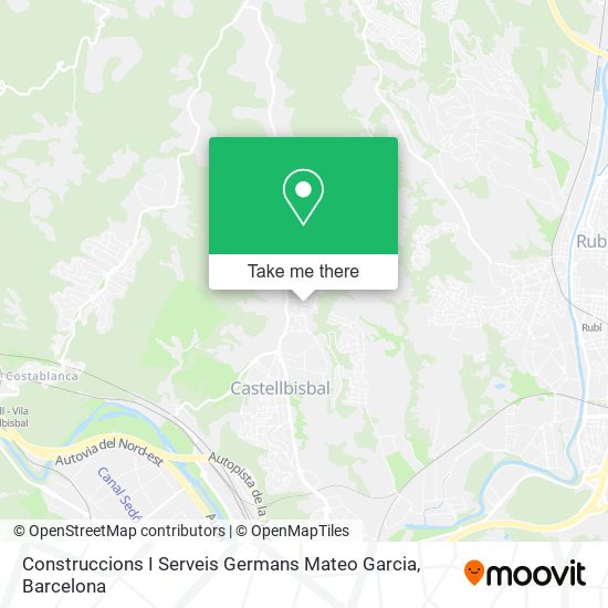 Construccions I Serveis Germans Mateo Garcia map