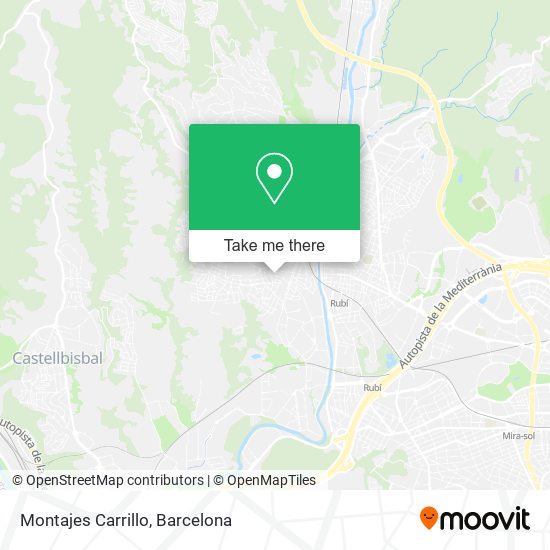 Montajes Carrillo map