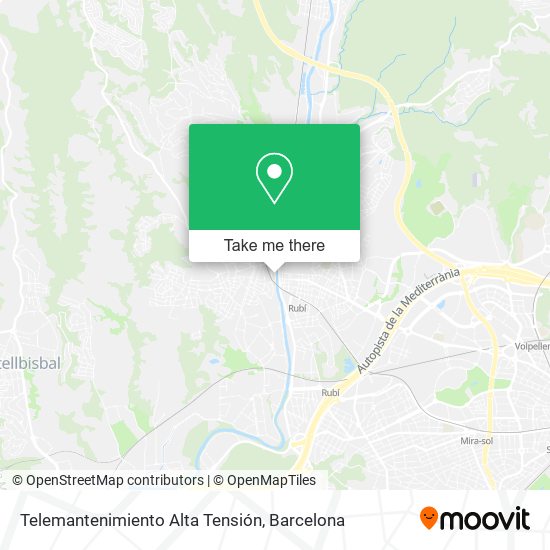 Telemantenimiento Alta Tensión map