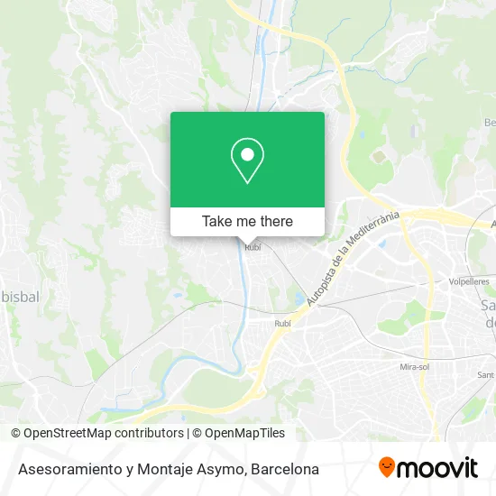 Asesoramiento y Montaje Asymo map