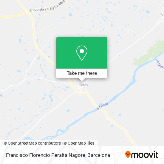 Francisco Florencio Peralta Nagore map