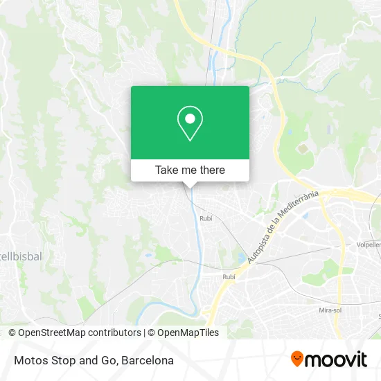 mapa Motos Stop and Go