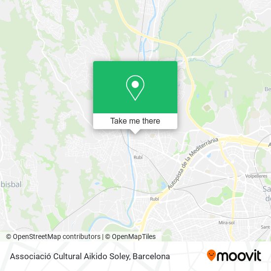 Associació Cultural Aikido Soley map