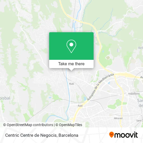 Centric Centre de Negocis map