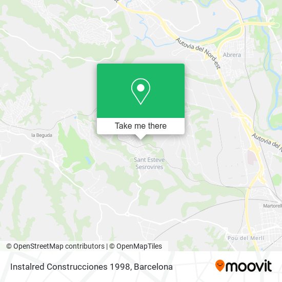 Instalred Construcciones 1998 map