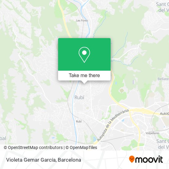 Violeta Gemar García map