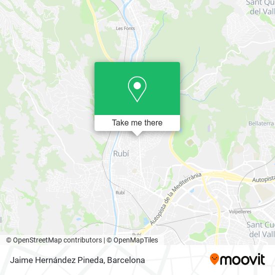 Jaime Hernández Pineda map