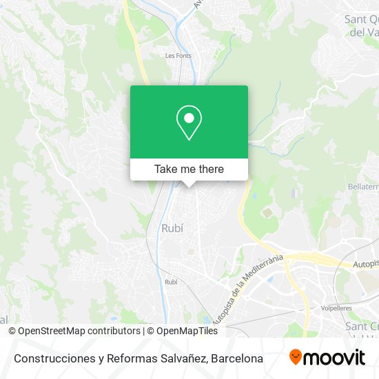 Construcciones y Reformas Salvañez map