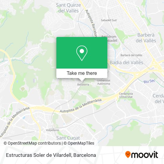 Estructuras Soler de Vilardell map