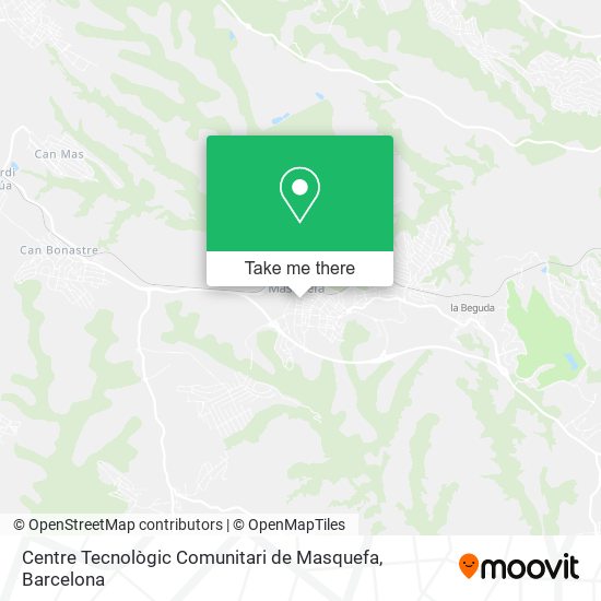 Centre Tecnològic Comunitari de Masquefa map