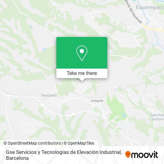 Gse Servicios y Tecnologías de Elevación Industrial map