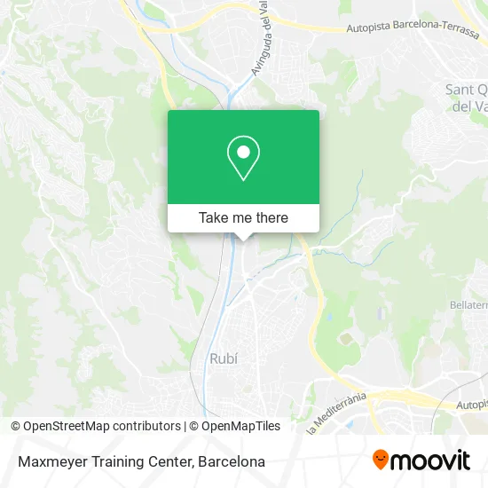 Maxmeyer Training Center map
