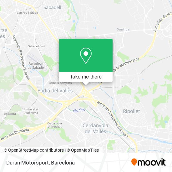 Durán Motorsport map