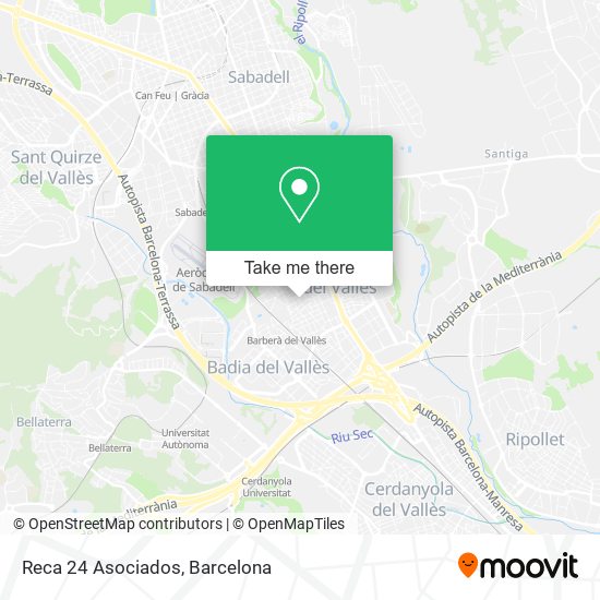 Reca 24 Asociados map