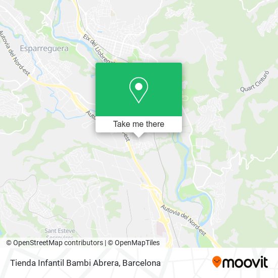 Tienda Infantil Bambi Abrera map