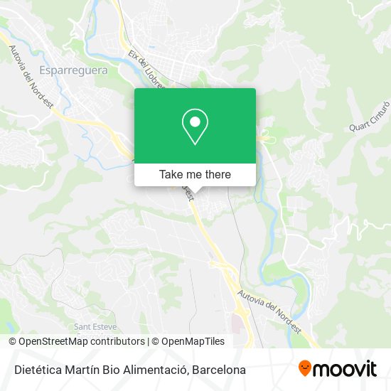Dietética Martín Bio Alimentació map