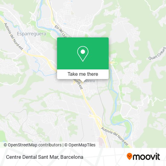 Centre Dental Sant Mar map