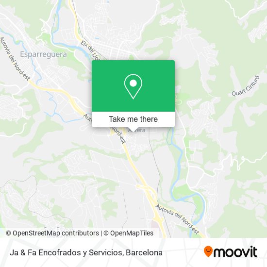 Ja & Fa Encofrados y Servicios map