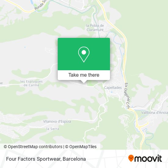 Four Factors Sportwear map