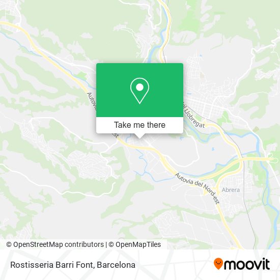 Rostisseria Barri Font map