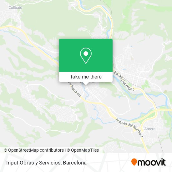 Input Obras y Servicios map