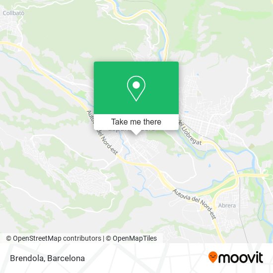 Brendola map