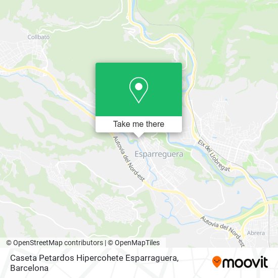 Caseta Petardos Hipercohete Esparraguera map