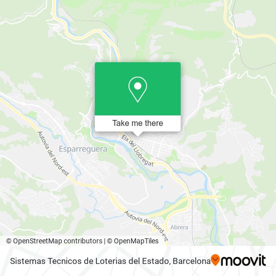 Sistemas Tecnicos de Loterias del Estado map