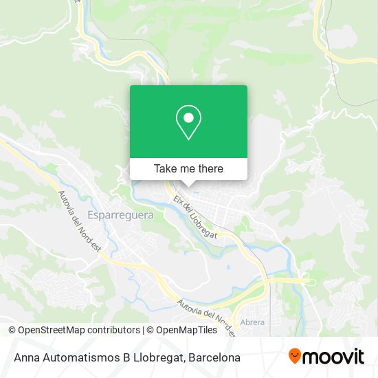 Anna Automatismos B Llobregat map