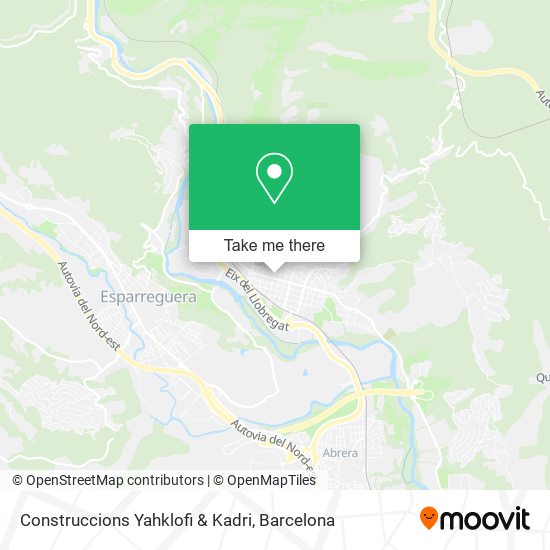 Construccions Yahklofi & Kadri map