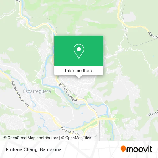 Frutería Chang map