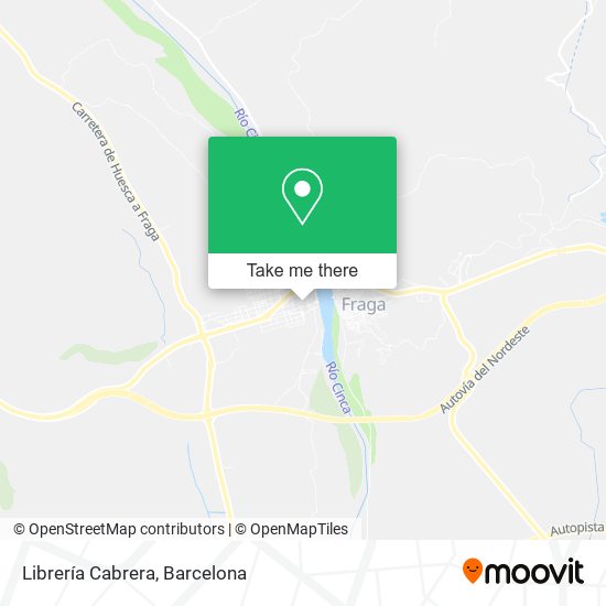 Librería Cabrera map