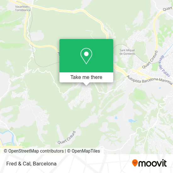 Fred & Cal map