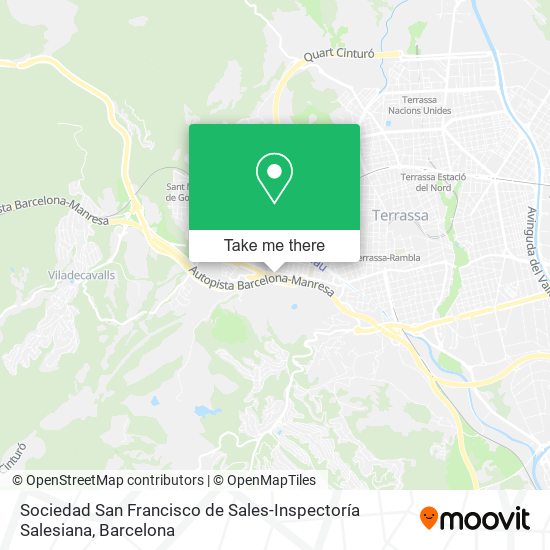 Sociedad San Francisco de Sales-Inspectoría Salesiana map
