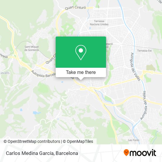 Carlos Medina García map