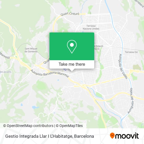 Gestio Integrada Llar I L'Habitatge map